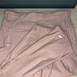 Fabletics Women's High Rise Leggings Pink, Size L, Full Length